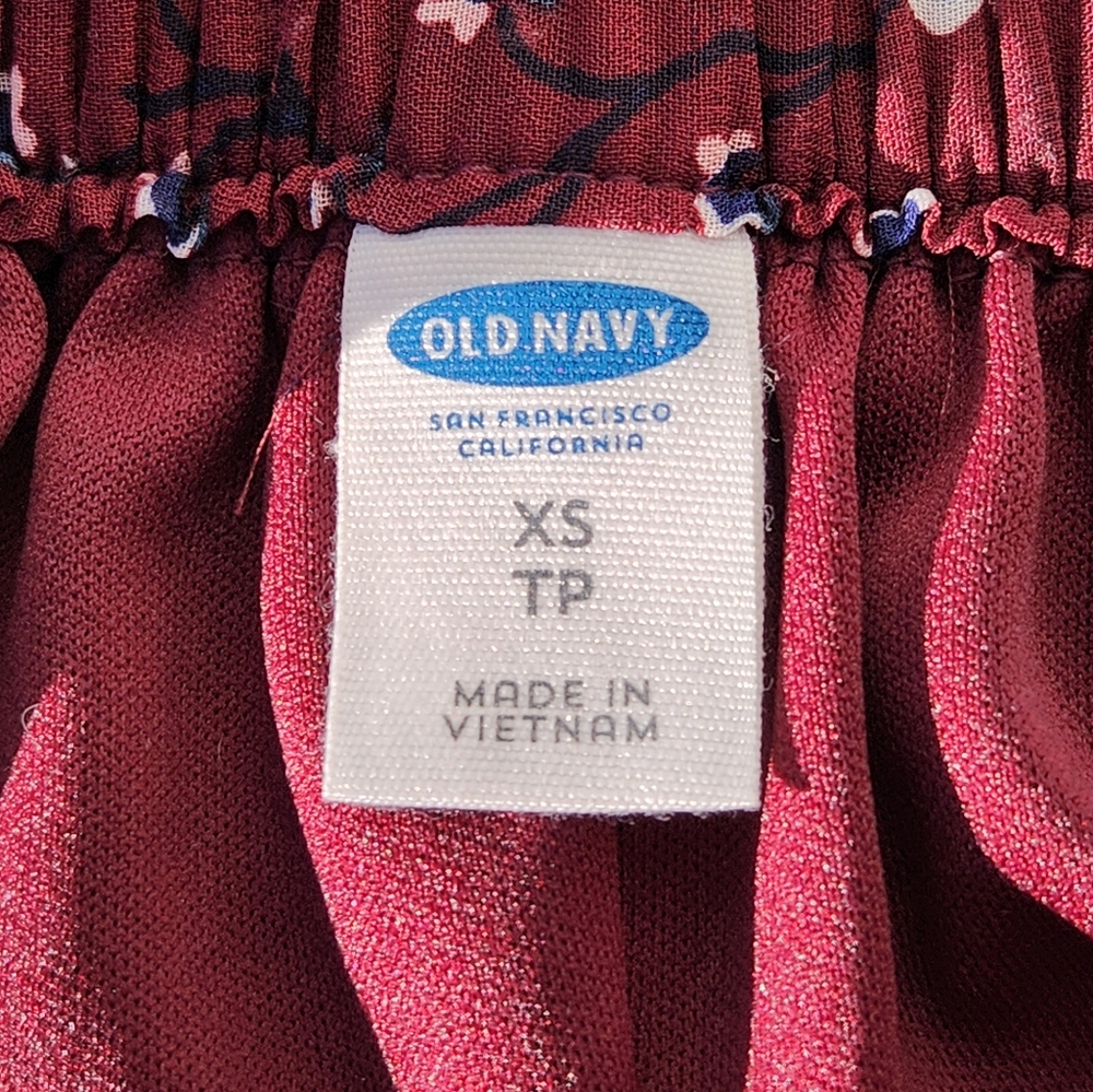 Old Navy floral skirt size XS petite - Picture 3 of 3